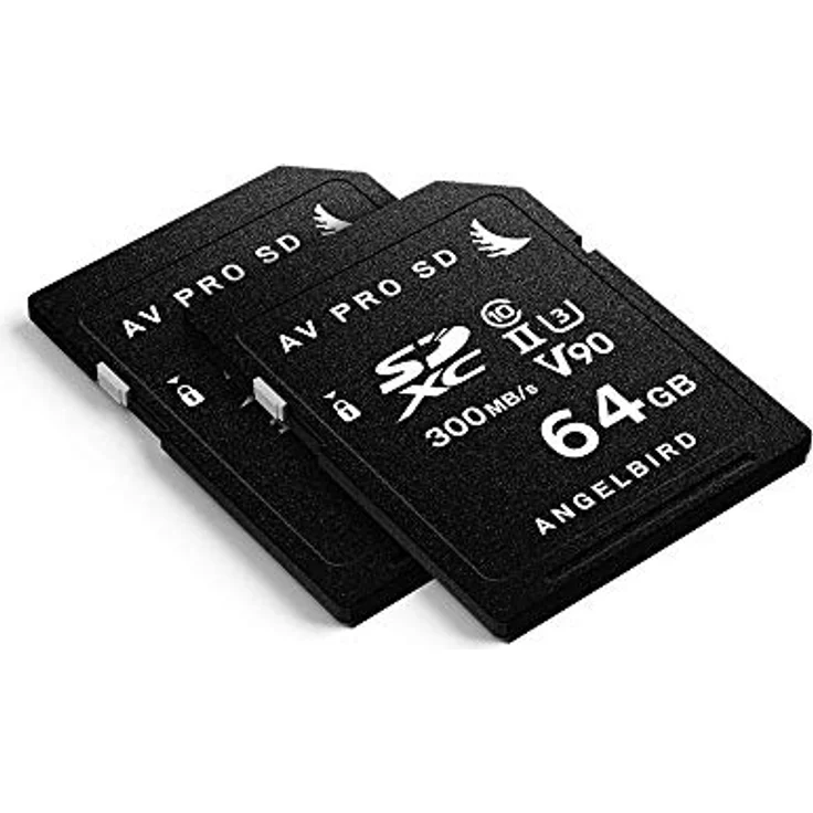 Angelbird SD Card AV PRO UHS-II 64GB V90 2er Pack – Bild 2
