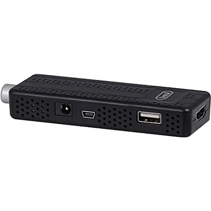Trevi HE 3362 T2 HD Kabel Schwarz, DVB-T2 TV-Karte mit USB- und HDMI-Eingängen, kompakter Mini-Decoder – Bild 1