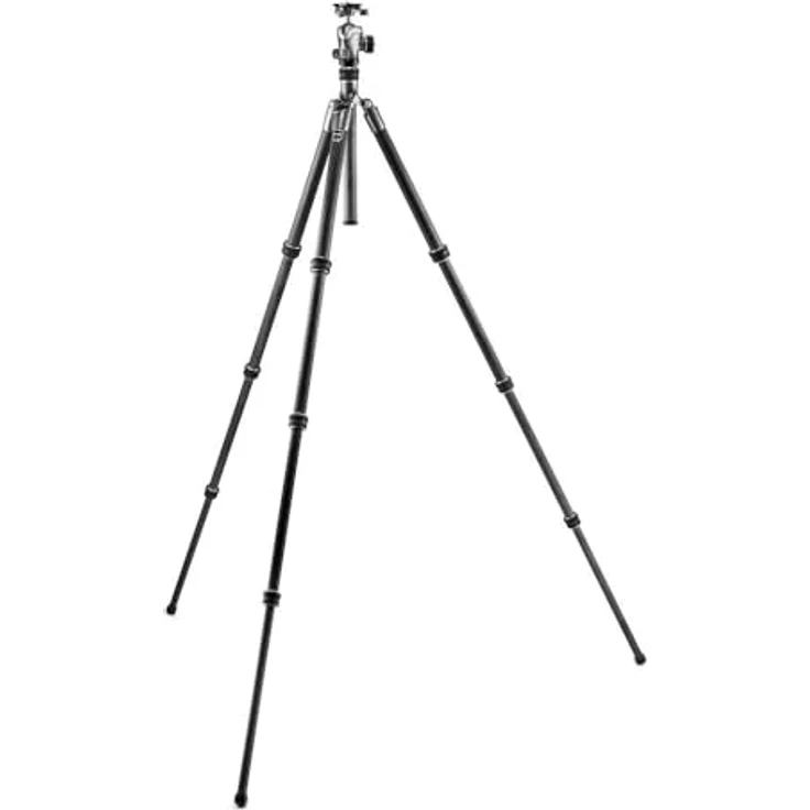 Gitzo GK2545T-82QD Traveler Stativ-Kit mit Profi-Kugelkopf (kompakt, faltbar und leicht, kurze Säule für Aufnahmen auf Bodenhöhe inklusive Serie 2 - 4 Segmente) carbon – Bild 3