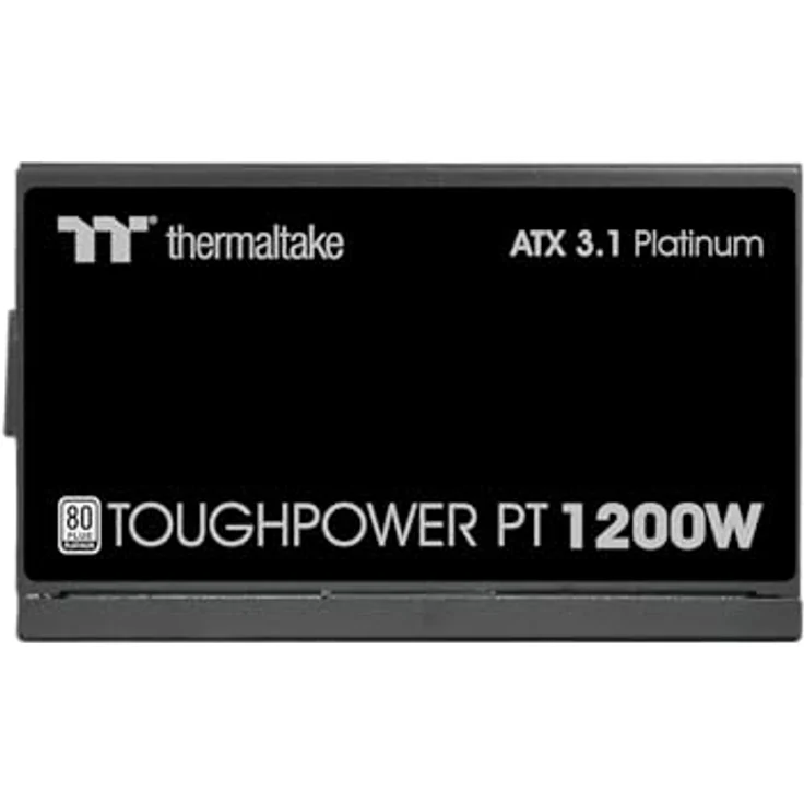 Thermaltake Toughpower PT 1200W, Modulares Netzteil mit 80Plus Platin, ATX 3.1, PCIe 5.1, Schwarz – Bild 3