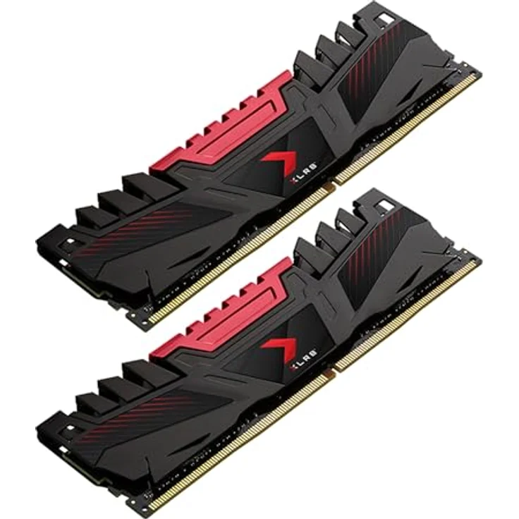 PNY XLR8 DDR4 3200MHz 16GB 2x16 Kit Desktop RAM – Bild 3