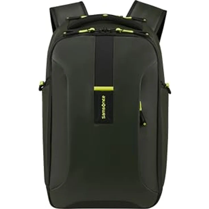 Samsonite Paradiver Light, Ryanair Kabinentasche 40 x 20 x 25 cm, 20 L, 0,80 kg, Handgepäck Rucksack XS Underseater, Grün (Jungle Green) – Bild 2