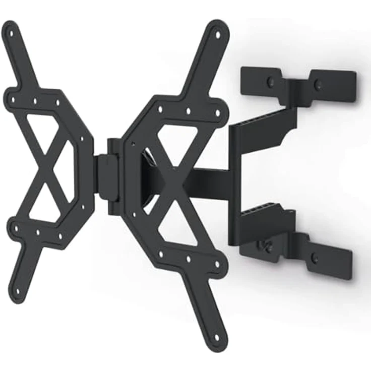 TV-Wandhalterung, schwenkbar, neigbar, extra flach, 165 cm (65") bis 30 kg – Bild 1