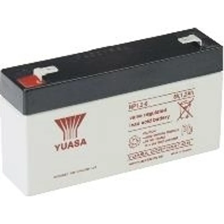 Yuasa NP1.2-6, USV-Batterie plombierte Bleisäure (VRLA) 6 V, wartungsfrei und langlebig bis zu 5 Jahre