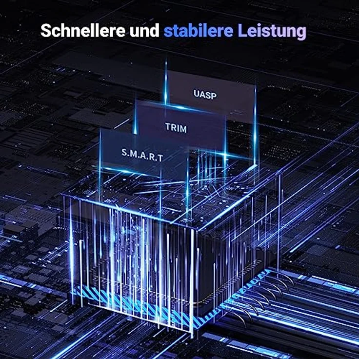 UGREEN M.2 Gehäuse NVMe USB 3.1 Gen2 10 Gbps NVMe SSD Gehäuse Adapter mit USB CC Kabel für M2 NVMe PCIe M Key und B+M Key Unterstützt UASP Ruhemodus – Bild 4