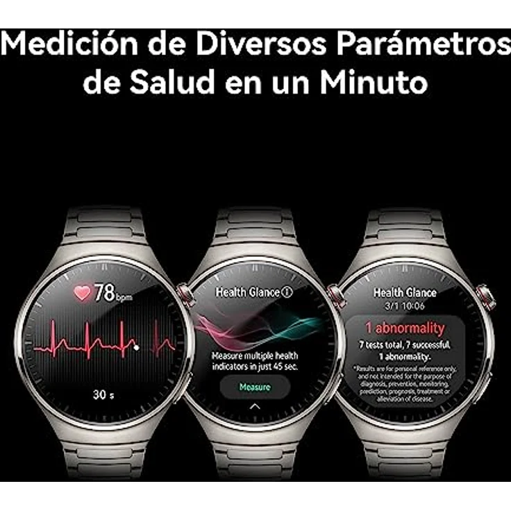 HUAWEI Watch 4 Pro Dunkelbraunes Lederarmband, braunes Leder, Einheitsgröße, Klassisch – Bild 4