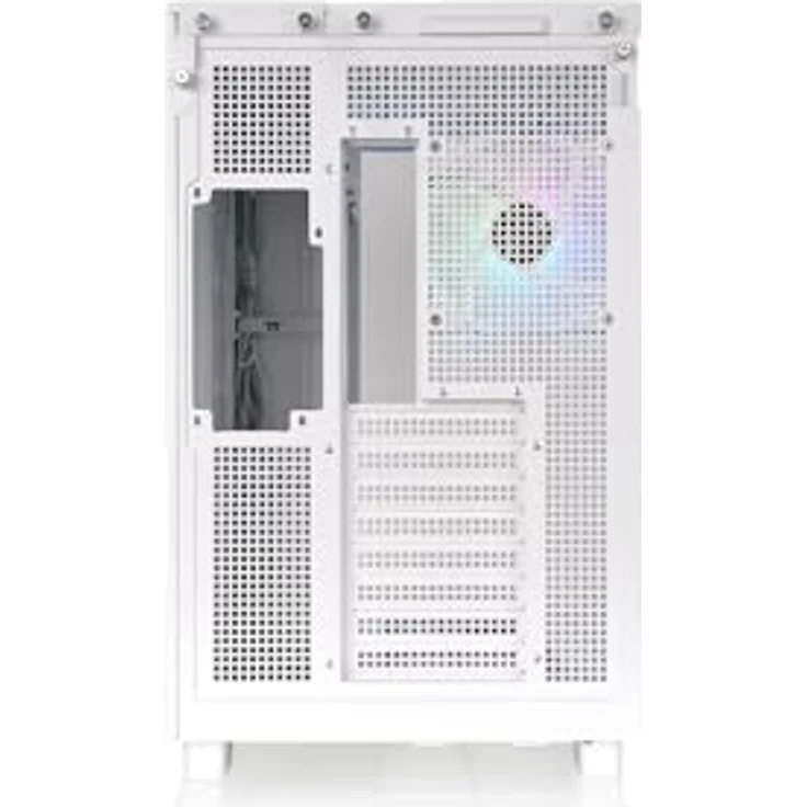 Thermaltake View 380 XL TG ARGB | Mid Tower Chassis | Snow, mit vorinstallierten 120mm ARGB Lite Lüftern – Bild 4