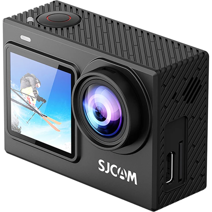SJCAM SJ6PRO 4K 60fps Dual-Screen Action-Kamera mit 24MP Foto, 2,0 Zoll Touchscreen, 6-Achsen Anti-Shake und 30m wasserdichtem Gehäuse