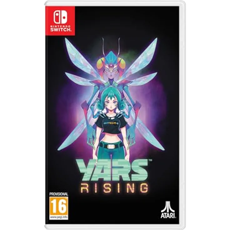 Atari Yars Rising - Switch, 2D-Plattform-Aktion mit Sci-Fi-Intrige, Retro-Minispiele & Stealth Traversal