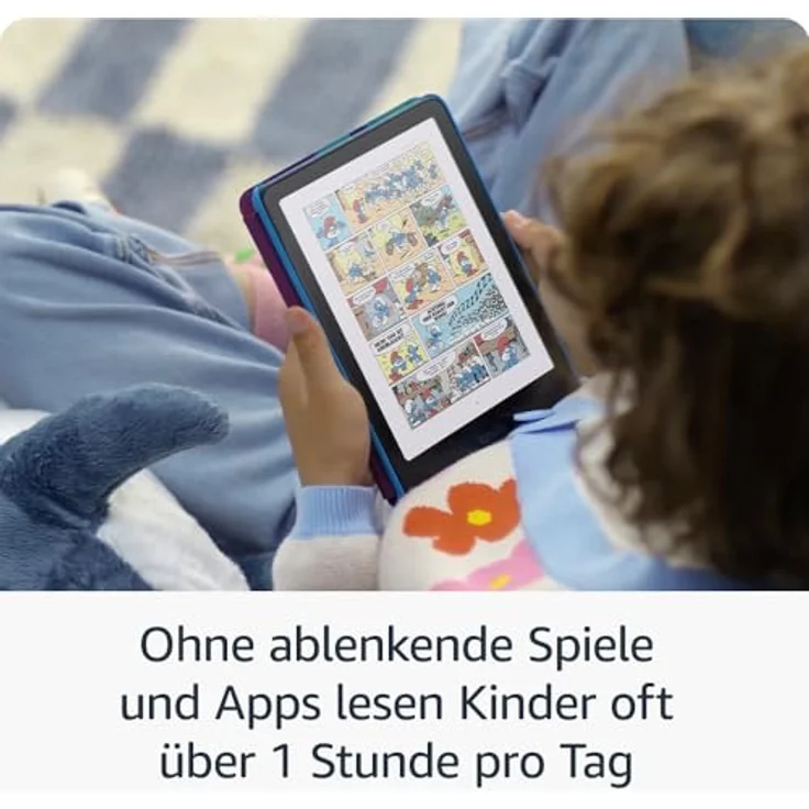Amazon Kindle Colorsoft Kids (16 GB), E-Book-Reader mit Farbdisplay, kindgerechter Hülle und 12 Monaten Amazon Kids+ - Abenteuerfluss – Bild 4