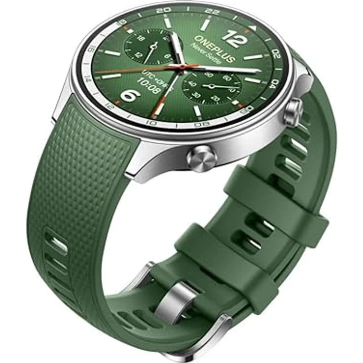 ONEPLUS Watch 2R Forest Green, Smartwatch with Wear OS, Market-Leading Battery Life, and Dual Frequency GPS – Bild 3
