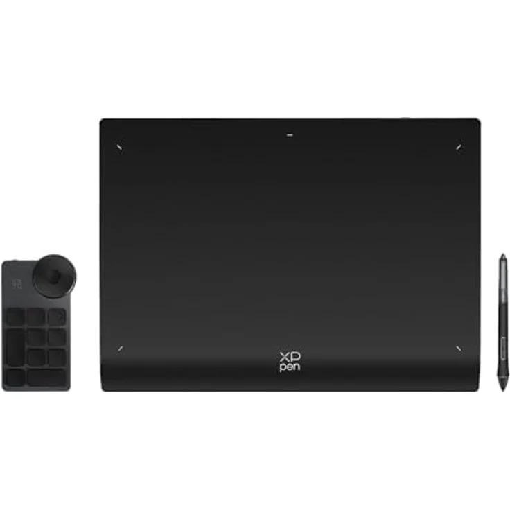 XP-Pen Deco Pro XLW (2nd Gen) + RC Grafiktablet, 17.5 Zoll, Bluetooth 5.0, X3 Pro Smart Chip-Stift, Schwarz/Grau – Bild 1