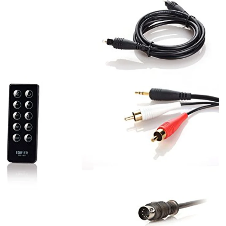 Edifier R2000DB Bluetooth-Regallautsprecher - Nahfeld-Studiomonitore - Optischer Eingang - 120 Watt RMS - Holz, R2000DB Wood – Bild 5