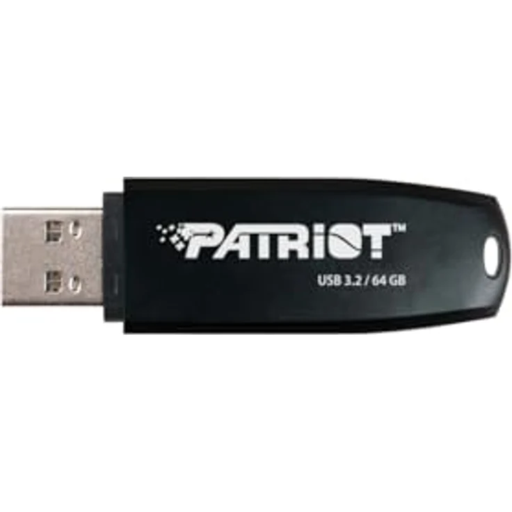 Patriot Memory XPORTER CORE 64GB USB 3.2 Gen 1 Type-A Flashdrive in Schwarz – Bild 3