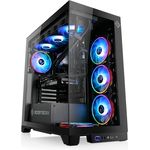 Boost Boxx Gaming PC mit Windows 11 Home, AMD Ryzen 9 7900X 12x 4700 MHz, 2000 GB M.2 SSD, 32 GB DDR5-RAM, NVIDIA GeForce RTX 4070, ASUS Mainboard, USB 3.2, M10760H