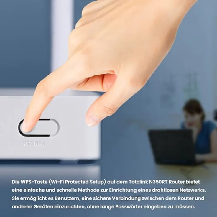 TOTOLINK N350RT, 2,4 GHz WLAN Router mit 300 Mb/s, WPS, Multi SSID, Kindersicherung, 2 externe Antennen 5dBi – Bild 5