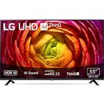 LG 55UR74006LB 140 cm (55 Zoll) UHD Fernseher (Active HDR, 60 Hz, Smart TV) [Modelljahr 2023]