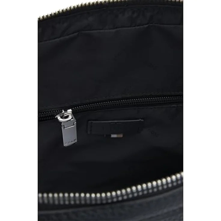 Boss New Crosstown Aktentasche aus 100% Leder, 38 cm mit Laptopfach, schwarz – Bild 4