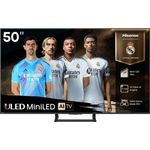 Hisense 50E8Q ULED Mini LED TV, 50 Zoll, 144Hz Game Mode PRO, 4K UHD, HDMI 2.1, WLAN & Bluetooth