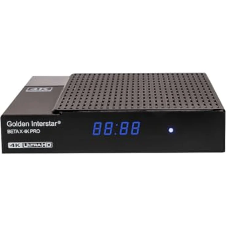 Golden Interstar Beta X 4K Pro UHD Linux Digital Receiver Set Top Box Ultra HD 4K OTT Mediaplayer, HiSilicon Hi3798MV300 Chip, 4K UHD @ 60 FPS, 1GB RAM DDR3 - 8GB eMMC, Dual Band WLAN, Linux OS – Bild 1