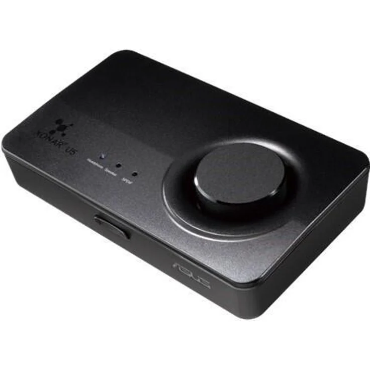 Asus Xonar U5 Externe 5.1 Soundkarte (Kopfhörerverstärker, 192kHz-24-bit) schwarz – Bild 3