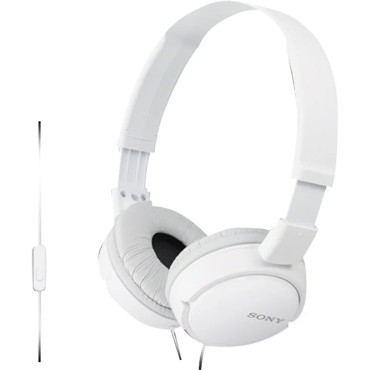 Sony MDR-ZX110W On-Ear-Kopfhörer, weiß – Bild 4