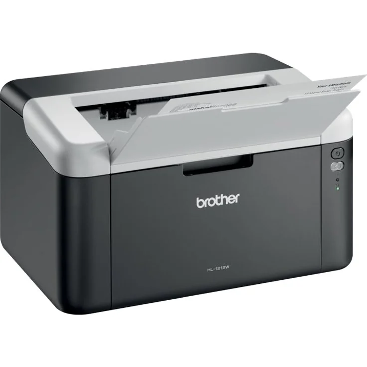 Brother HL-1212W - Laserdrucker, Mono, Auflösung: 2400 x 600 dpi, Druckgeschwindigkeit (S/W): 20 S/min, Papierzufuhr: 150 Blatt (HL1212WG1) – Bild 7