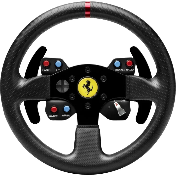 Thrustmaster Ferrari GTE Wheel Add-On - Ferrari 458 Challenge Edition Schwarz (4060047) (PC, PS3, PS4, Xbox One, Xbox Series) – Bild 2