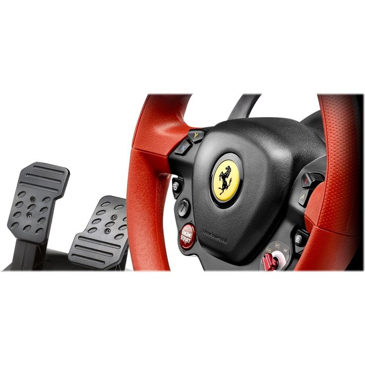 Thrustmaster Ferrari 458 Spider Racing Wheel Schwarz, Rot (4460105) (Xbox One, Xbox Series) – Bild 6