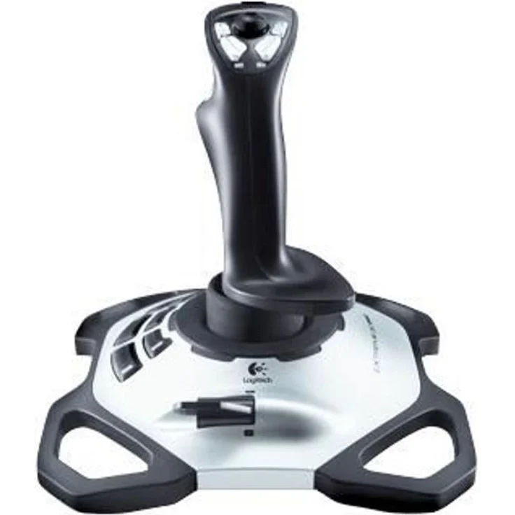 Logitech Extreme 3D Pro Schwarz, Silber (942-000031) (PC) – Bild 6