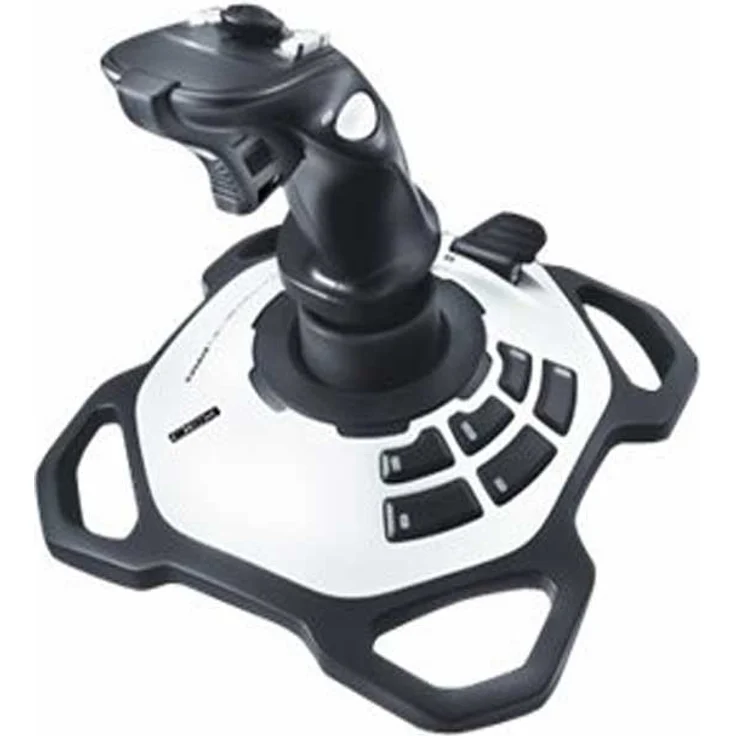 Logitech Extreme 3D Pro Schwarz, Silber (942-000031) (PC) – Bild 5