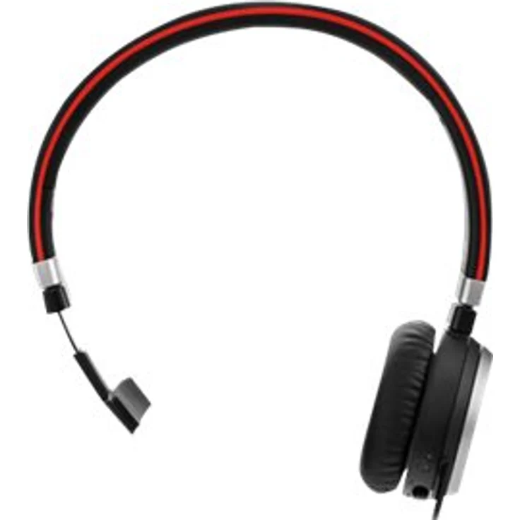Jabra Evolve 65 Wireless Mono On-Ear Headset Unified Communications zertifizierte Kopfhörer mit langer Akkulaufzeit USB Bluetooth Adapter Schwarz – Bild 6