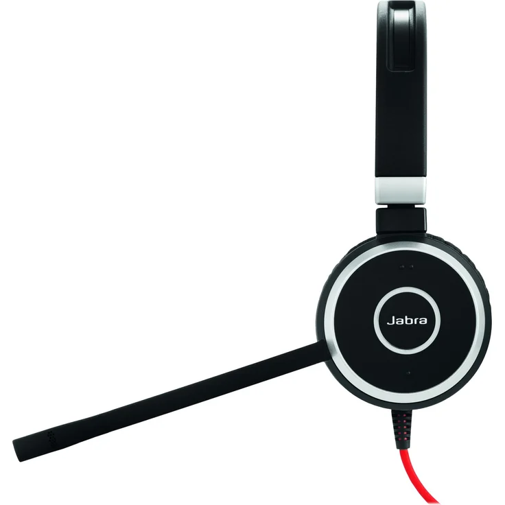 Jabra Evolve 40 MS Stereo Headset Microsoft zertifizierte Kopfhörer für VoIP Softphone mit passivem Noise-Cancelling USB-Kabel mit Anrufsteuerung Schwarz – Bild 10