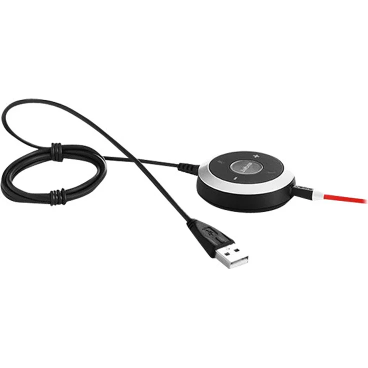 Jabra Evolve 40 MS Stereo Headset Microsoft zertifizierte Kopfhörer für VoIP Softphone mit passivem Noise-Cancelling USB-Kabel mit Anrufsteuerung Schwarz – Bild 11