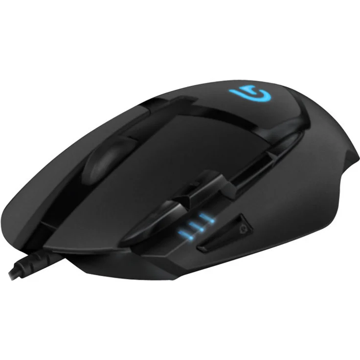 Logitech G402 Hyperion Fury Gaming Maus, 4000 DPI Optischer Sensor, 8 Programmierbare Tasten, Taste zur DPI-Umschaltung, 32-Bit-ARM-Prozessor, Leichtgewicht, PC-Mac - Englische Verpackung – Bild 5