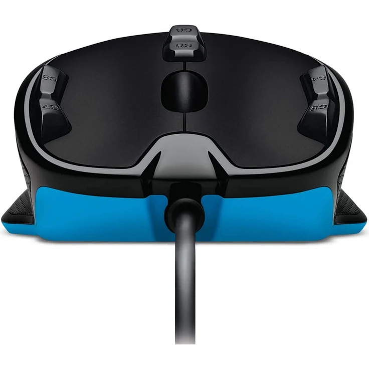 Logitech G300s Gaming Maus, 2500 DPI Sensor, USB-Anschluss, RGB-Beleuchtung, 9 Programmierbare Tasten, Taste zur DPI-Umschaltung, Benutzerdefinierte Spielprofile, Leichtgewicht, PC-Mac – Bild 5