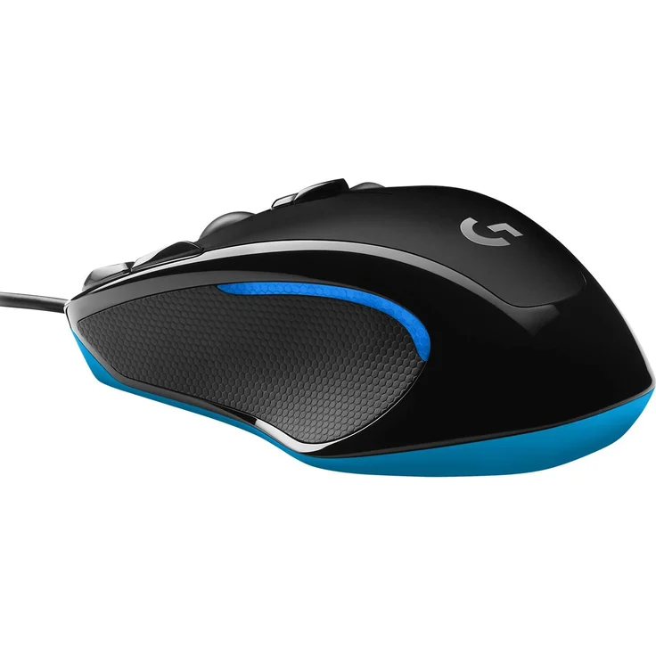 Logitech G300s Gaming Maus, 2500 DPI Sensor, USB-Anschluss, RGB-Beleuchtung, 9 Programmierbare Tasten, Taste zur DPI-Umschaltung, Benutzerdefinierte Spielprofile, Leichtgewicht, PC-Mac – Bild 4