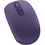 Microsoft Wireless Mobile Mouse 1850 (Maus, lila, kabellos, für Rechts- und Linkshänder geeignet)