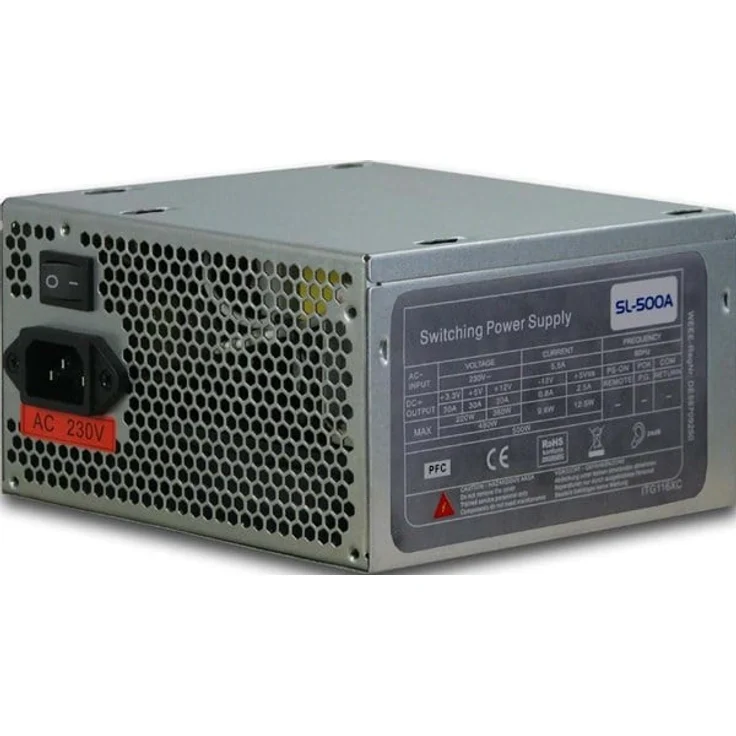 Inter-Tech SL500 500 Watt Netzteil 120mm Lüfter – Bild 3