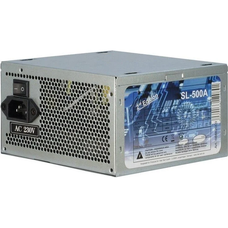 Inter-Tech SL500 500 Watt Netzteil 120mm Lüfter – Bild 4