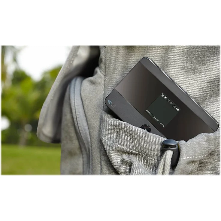 TP-Link M7350 mobiler WLAN Router (4G-LTE bis zu 150Mbit-s Download- 50Mbit-s Upload, Hotspot, Cat4, 2000mAh Akku, LCD Display, kompatibel mit allen europäischen SIM Karten) schwarz – Bild 9