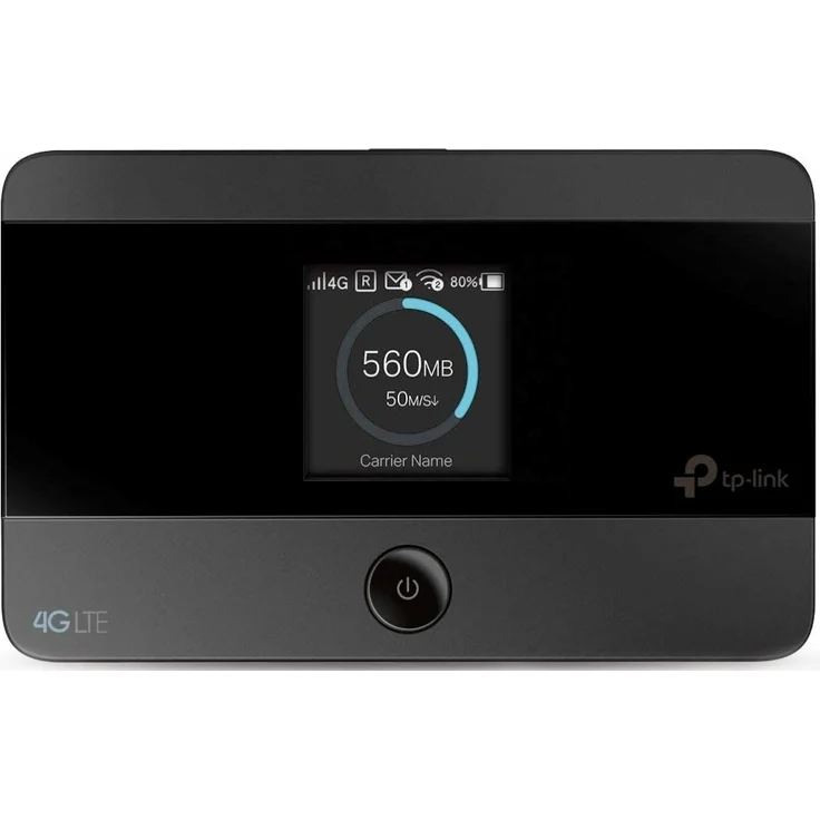TP-Link M7350 mobiler WLAN Router (4G-LTE bis zu 150Mbit-s Download- 50Mbit-s Upload, Hotspot, Cat4, 2000mAh Akku, LCD Display, kompatibel mit allen europäischen SIM Karten) schwarz – Bild 4