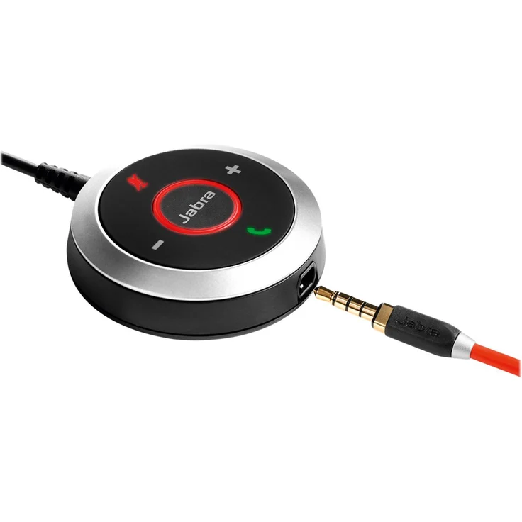 Jabra Evolve 40 UC Stereo Headset Unified Communications Kopfhörer für VoIP Softphone mit passivem Noise-Cancelling USB-Kabel mit Anrufsteuerung Schwarz – Bild 7