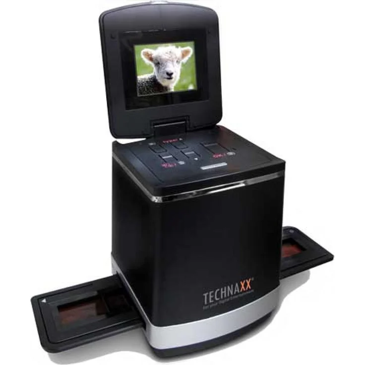 Technaxx DigiScan DS-02 Scanner für Negativfilme und Diafilme (SD-Kartenslot, 6,1 cm (2,4 Zoll) TFT-Display, USB 2.0) (4166) – Bild 7
