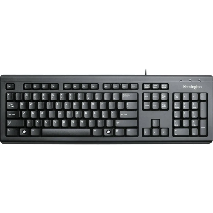 Kensington ValuKeyboard - Tastatur - USB - Nordisch QWERTY - Schwarz (1500109PN) – Bild 2
