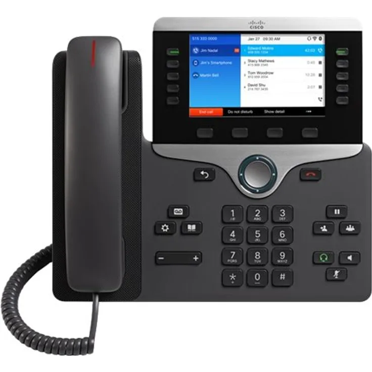 Cisco IP Phone 8861 - VoIP-Telefon - IEEE 802.11a-b-g-n-ac (Wi-Fi)
