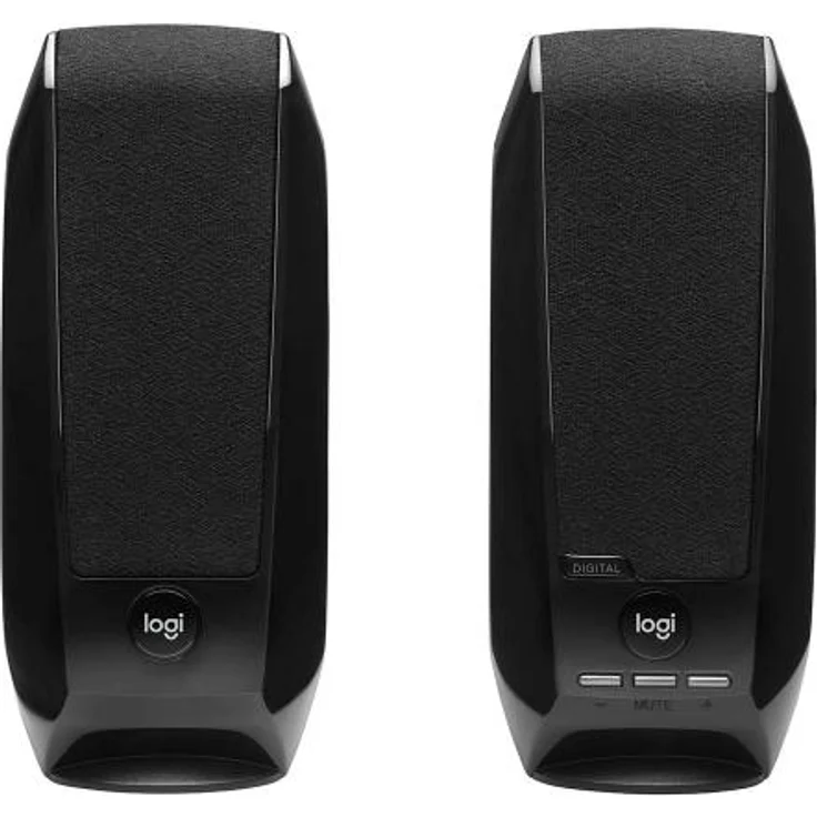 Logitech S150 2.0 PC-Lautsprecher-System, EU Stecker - Schwarz (980-000029) – Bild 3