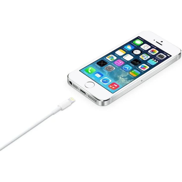 Apple MD819ZM/A Lightning auf USB Kabel, Ladekabel/Datenkabel, 2 m, weiß – Bild 8