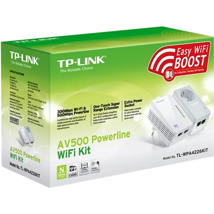 TP-Link AV500 Powerline Extender Starter Kit (TL-WPA4226KIT) – Bild 3