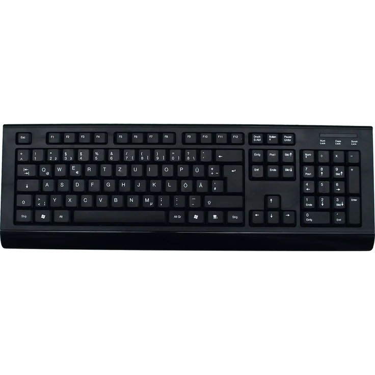 MediaRange MROS104 Tastatur RF Wireless QWERTZ Deutsch Schwarz ( MROS104 ) – Bild 3